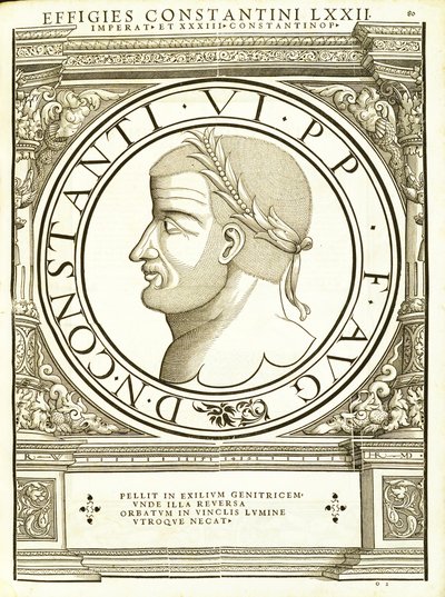 Constantino VI, ilustración de 